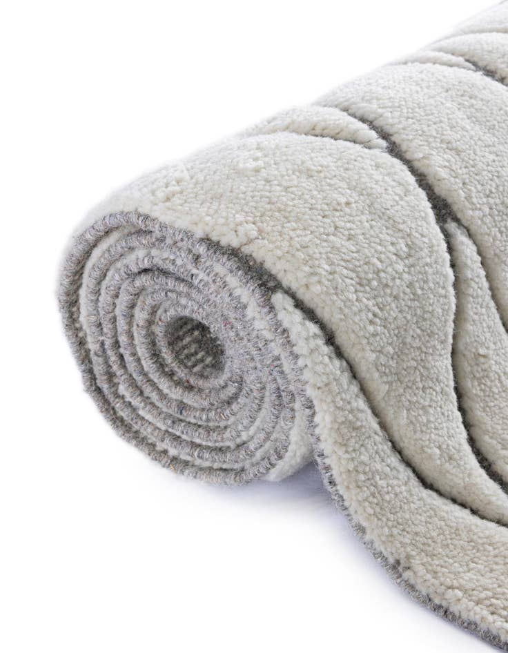 Detail image of  10' x 10' Atlas Moroccan Wool Square Rug