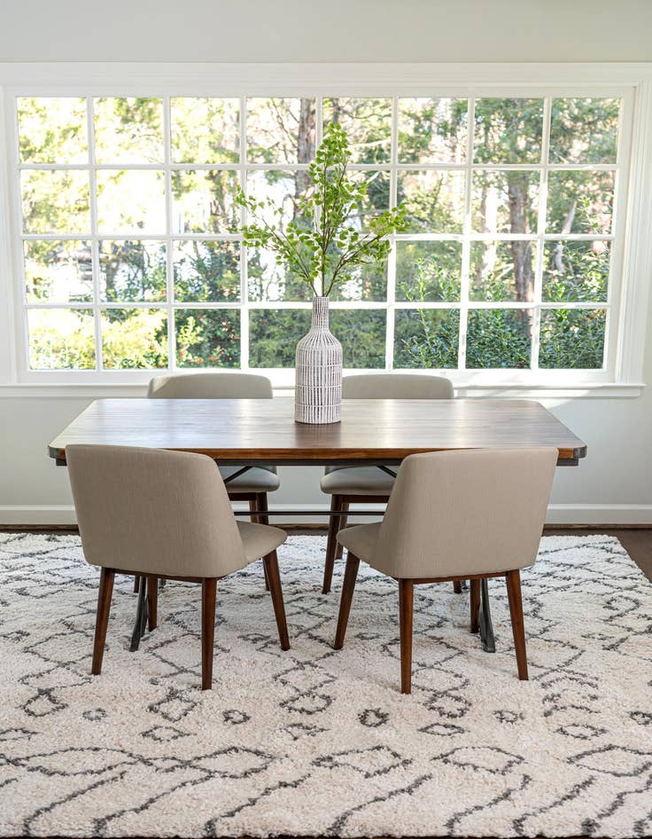 Detail image of  8' x 8' Moroccan Shag Square Rug