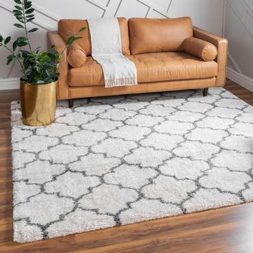  8' x 8' Moroccan Shag Square Rug