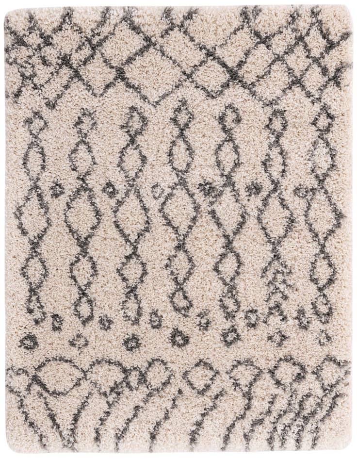 Detail image of  4' x 4' Moroccan Shag Square Rug