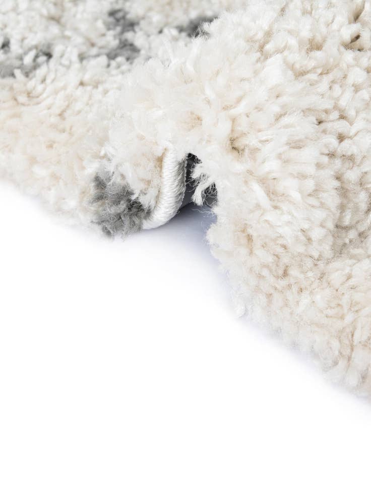 Detail image of  8' x 8' Moroccan Shag Square Rug