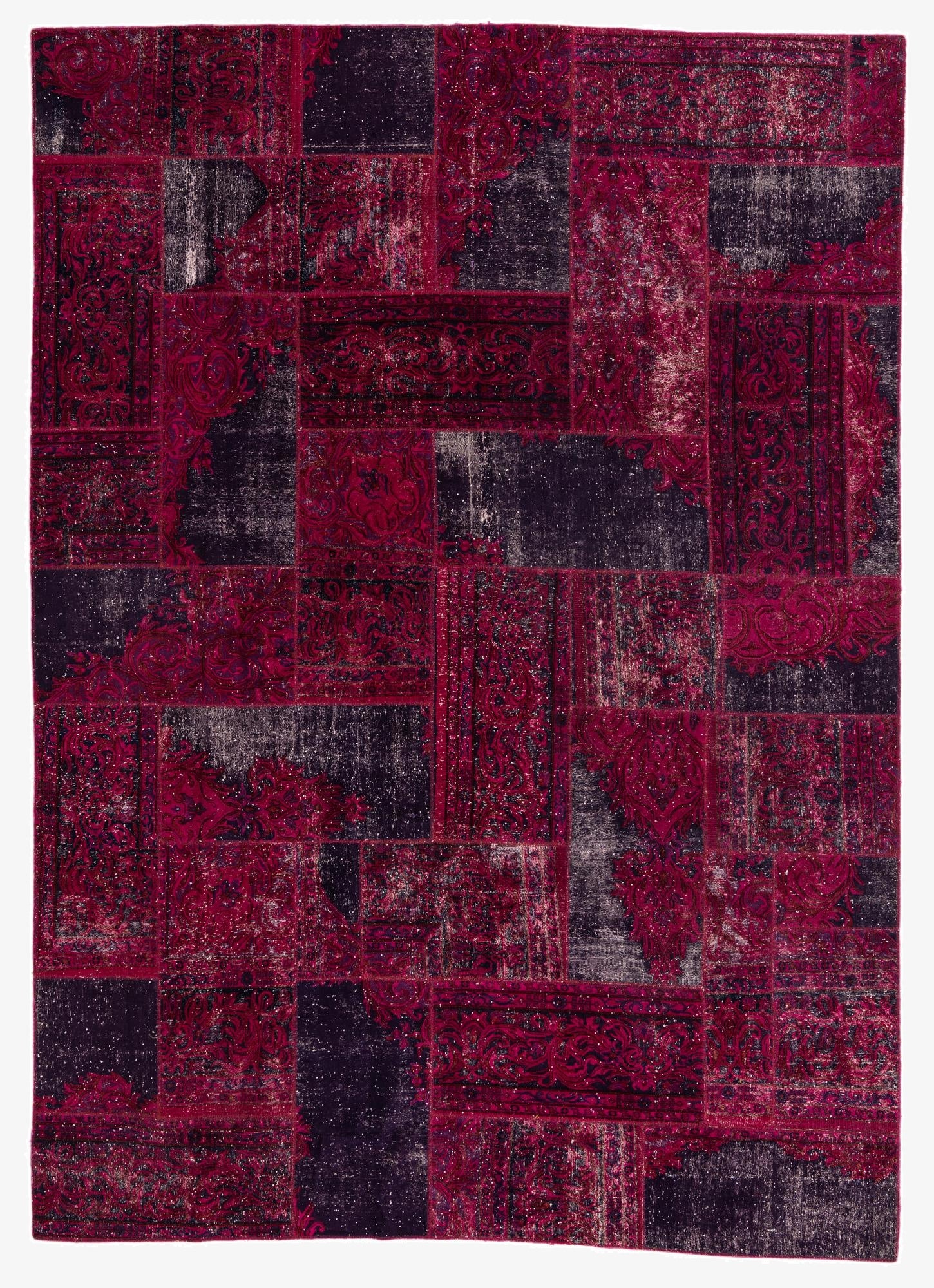  8' 3 x 11' 7  Hand Knotted Ultra Vintage Persian Wool Rug