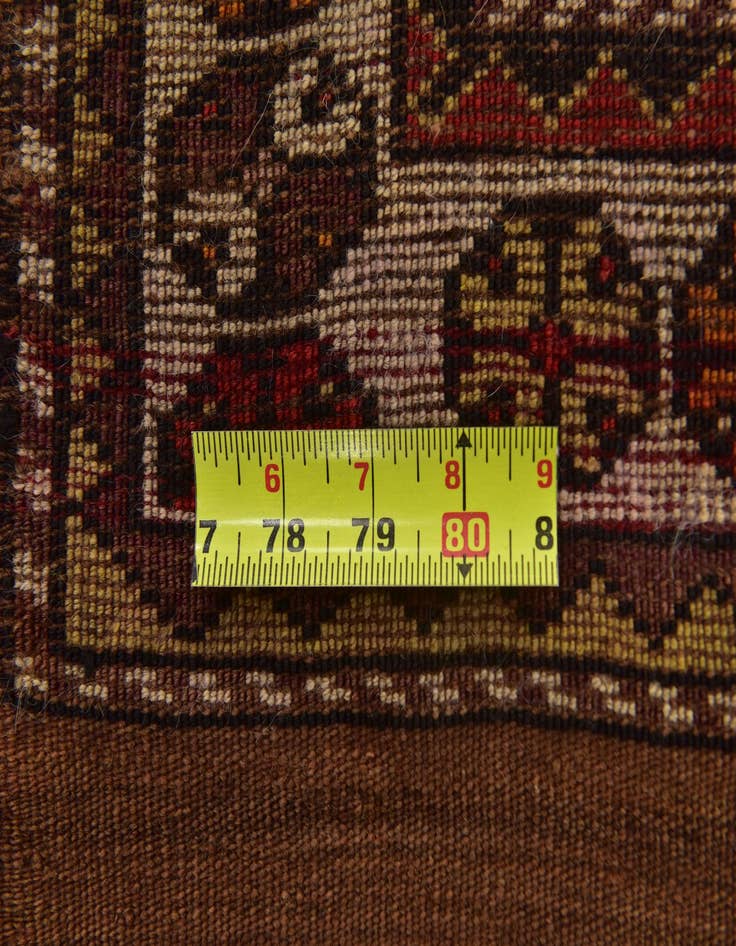 Detail image of  4' x 5' 7  Hand Knotted Anatolian Wool Rug