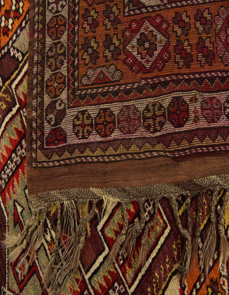 Detail image of  4' x 5' 7  Hand Knotted Anatolian Wool Rug