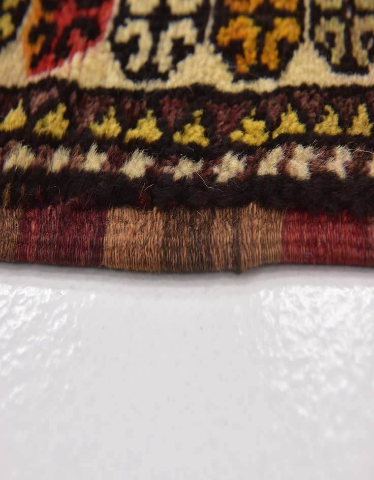 Detail image of  4' x 5' 7  Hand Knotted Anatolian Wool Rug
