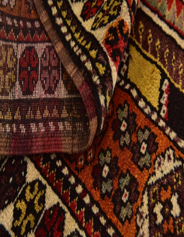 Detail image of  4' x 5' 7  Hand Knotted Anatolian Wool Rug
