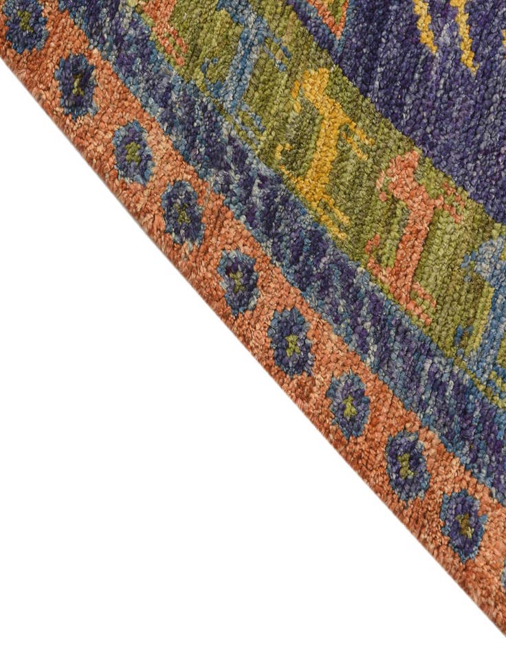 Detail image of  2' 9 x 3' 9  Hand Knotted Balouch Wool Rug