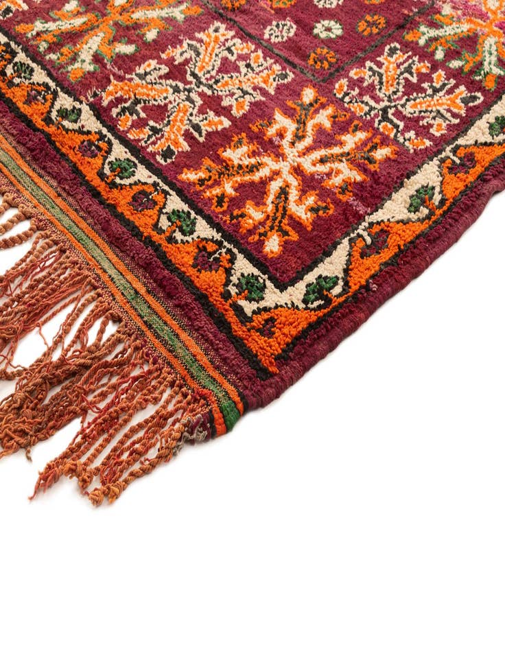 Detail image of  6' 11 x 10' 6 Berber Rug