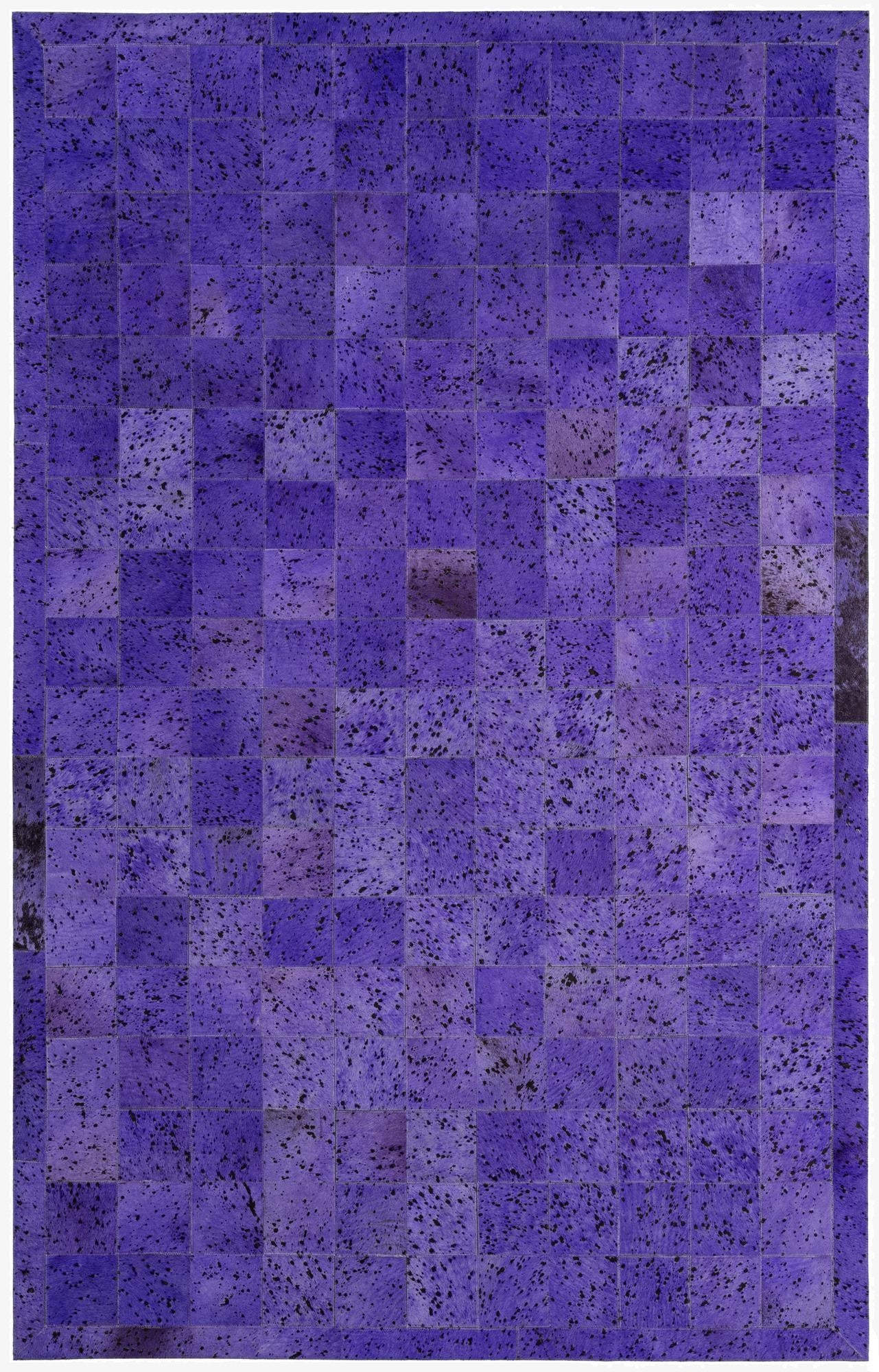 5' x 7' 10 Cowhide - Patchwork Rug
