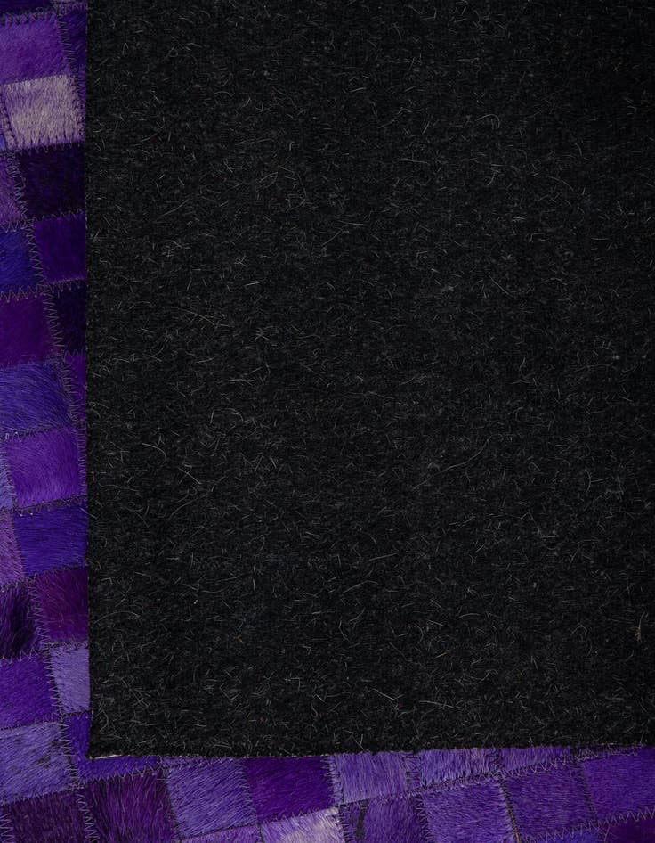 Detail image of 3' 10 x 5' 8 Cowhide Leather Rug