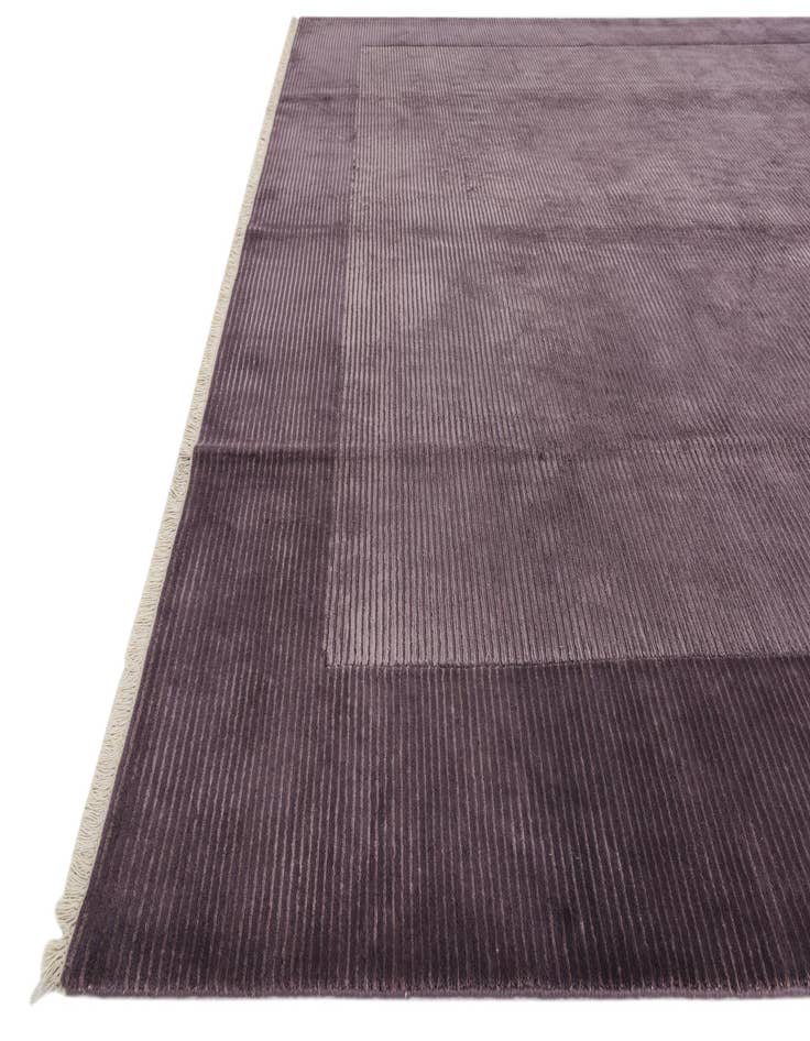 Detail image of  9' 10 x 13'  Hand Knotted Darya Wool Rug