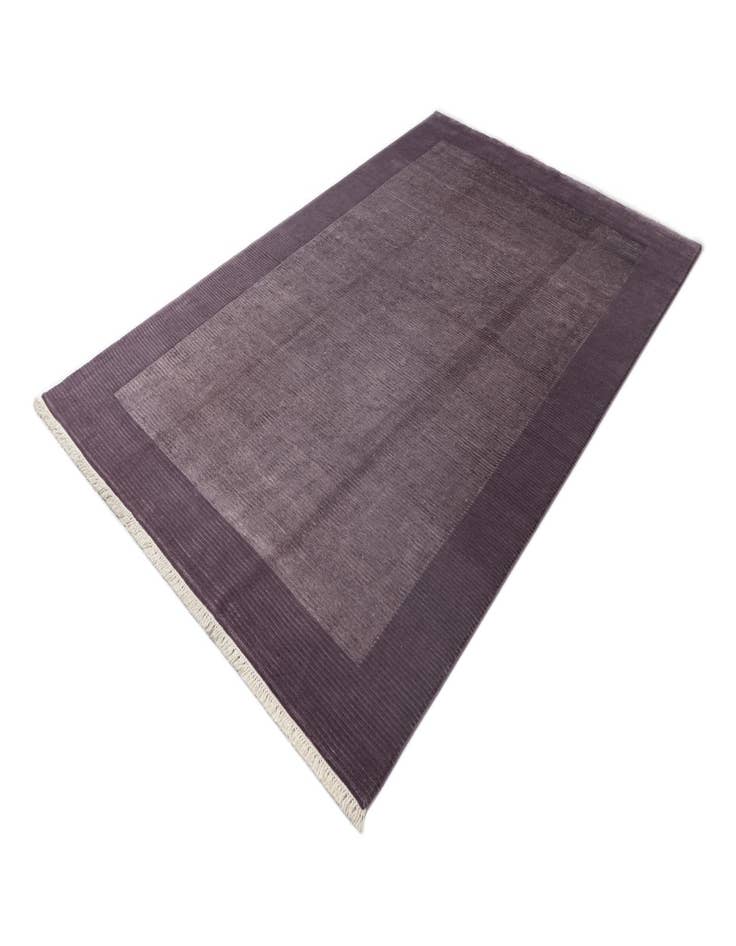 Detail image of  6' 6 x 10'  Hand Knotted Darya Wool Rug