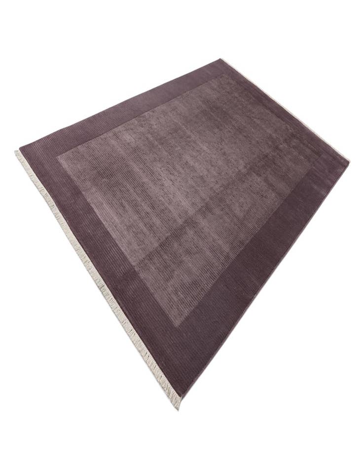 Detail image of  6' 6 x 10'  Hand Knotted Darya Wool Rug