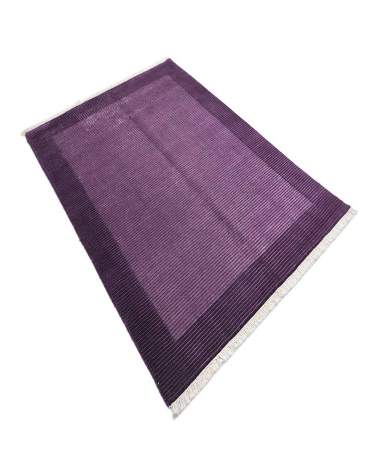 Detail image of  5' 1 x 6' 8  Hand Knotted Darya Wool Rug