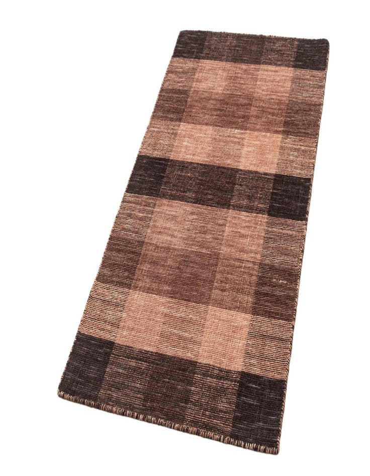 Detail image of  2' 6 x 4' 9  Hand Knotted Gabbeh Wool Rug