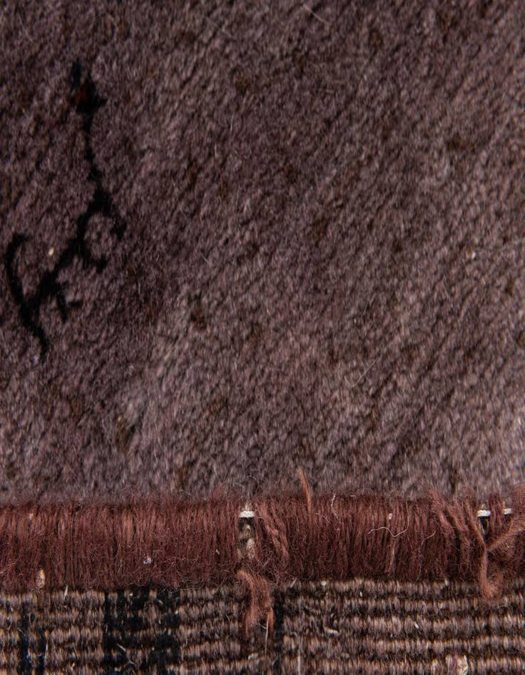 Detail image of  2' 8 x 4' 11  Hand Knotted Gabbeh Wool Rug