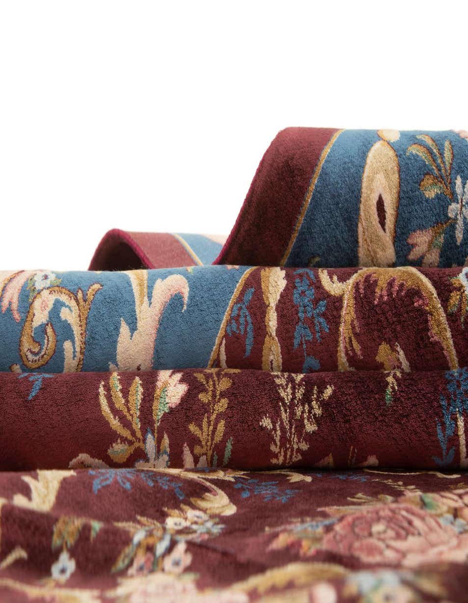 Primary image  5' 7 x 9' 1 Ghom Design Rug