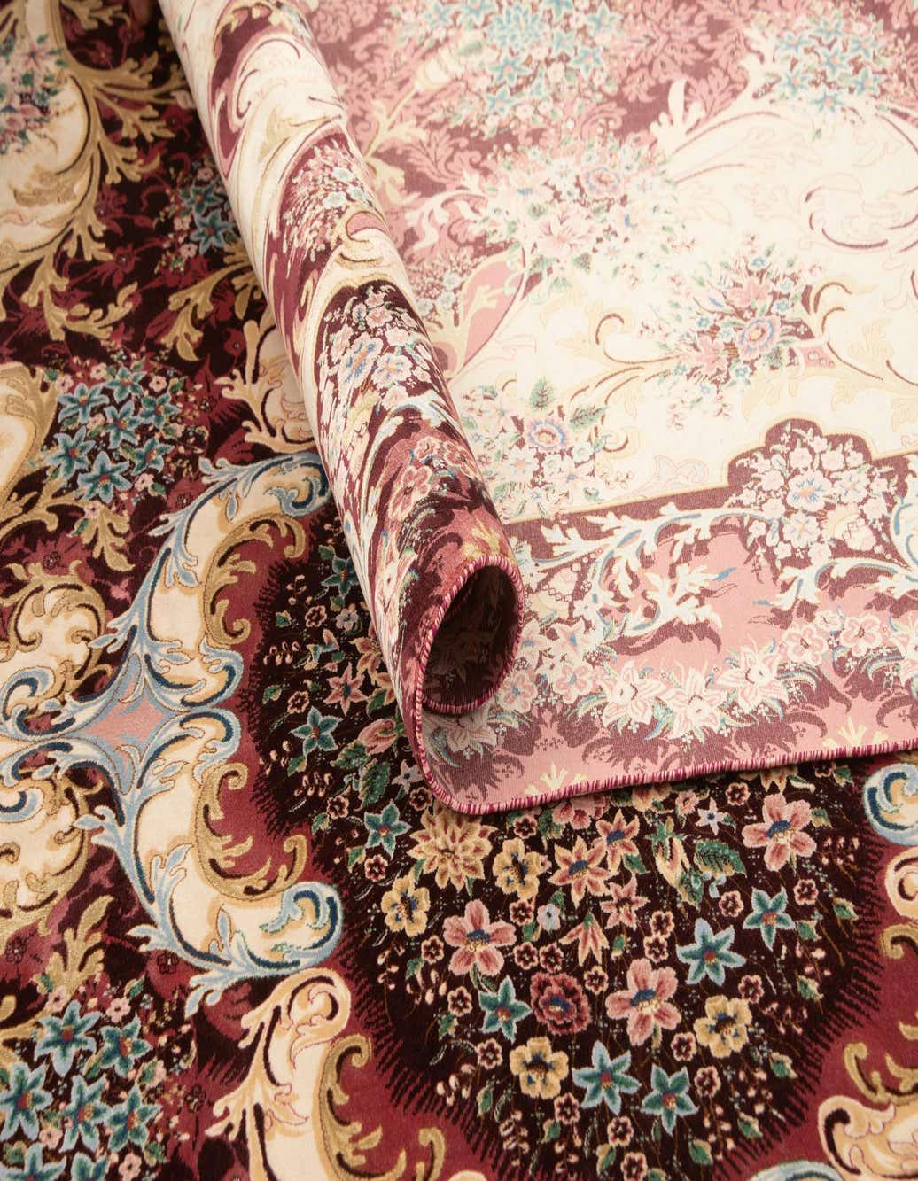 Primary image  6' 4 x 9' 10 Ghom Design Rug