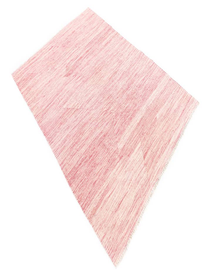 Detail image of  4' x 5' 8  Hand Woven Kilim Maymana Wool Rug