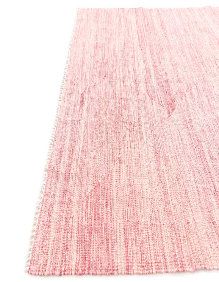 Detail image of  4' x 5' 8  Hand Woven Kilim Maymana Wool Rug