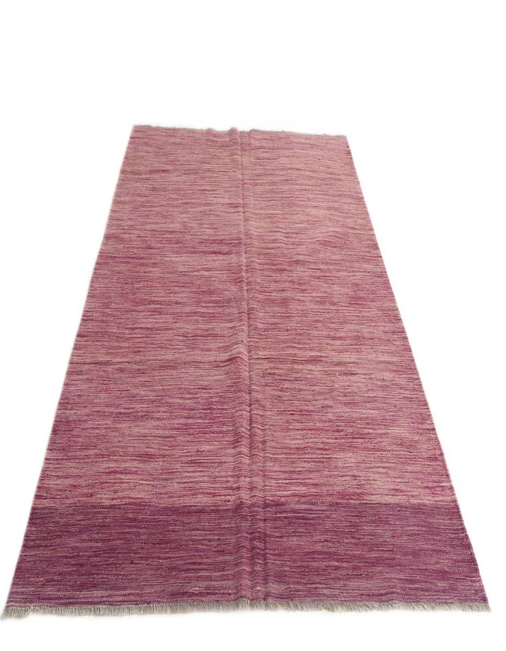 Detail image of  5' 5 x 7' 8  Hand Woven Kilim Modern Wool Rug