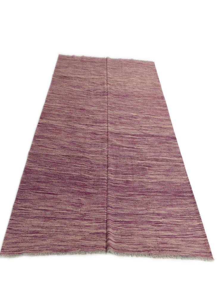 Detail image of  5' 8 x 7' 10  Hand Woven Kilim Modern Wool Rug