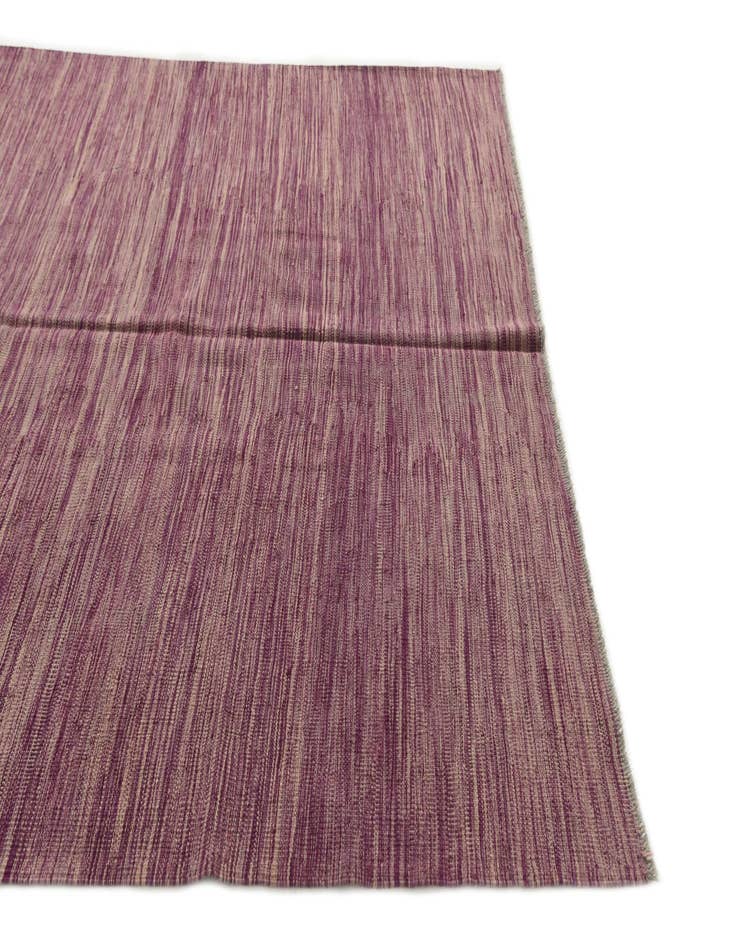 Detail image of  5' 8 x 7' 10  Hand Woven Kilim Modern Wool Rug