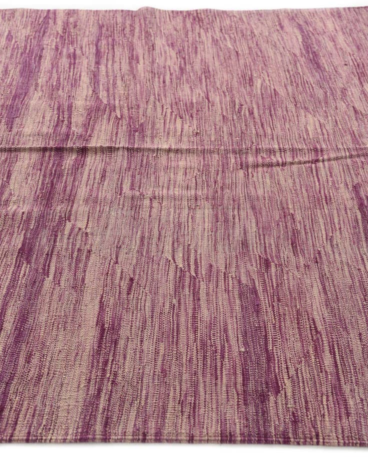 Detail image of  5' 7 x 8'  Hand Woven Kilim Modern Wool Rug