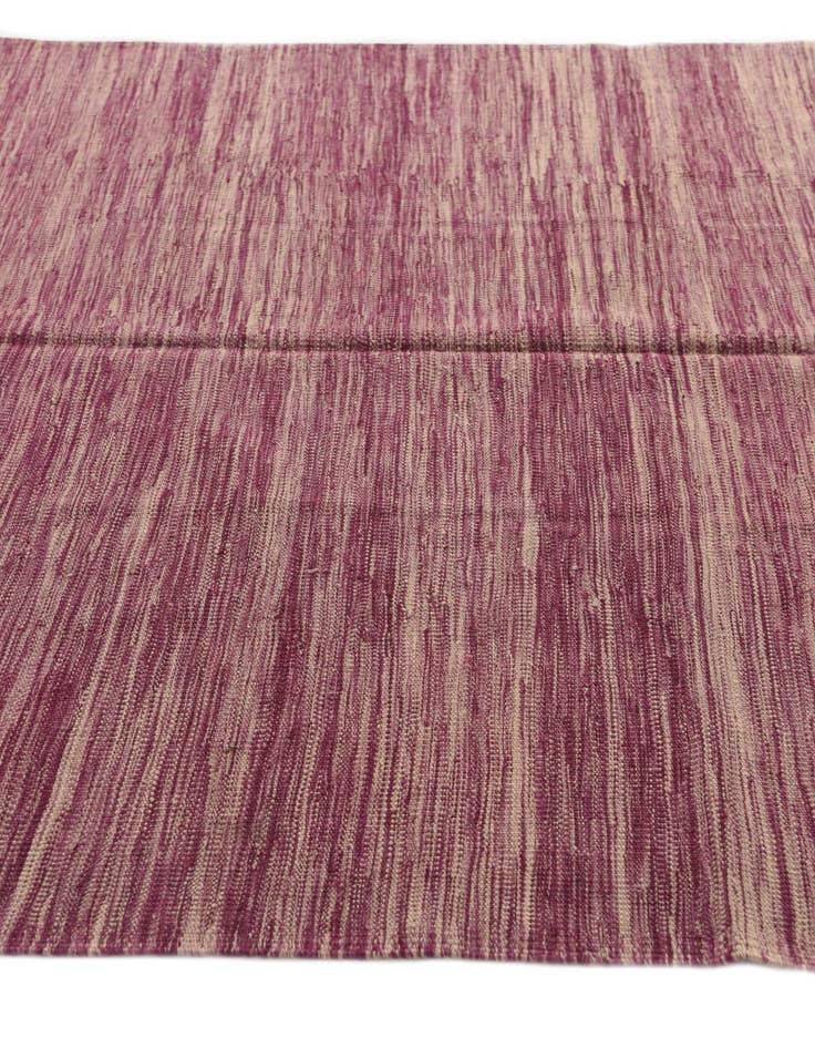 Detail image of  5' 2 x 6' 7  Hand Woven Kilim Modern Wool Rug