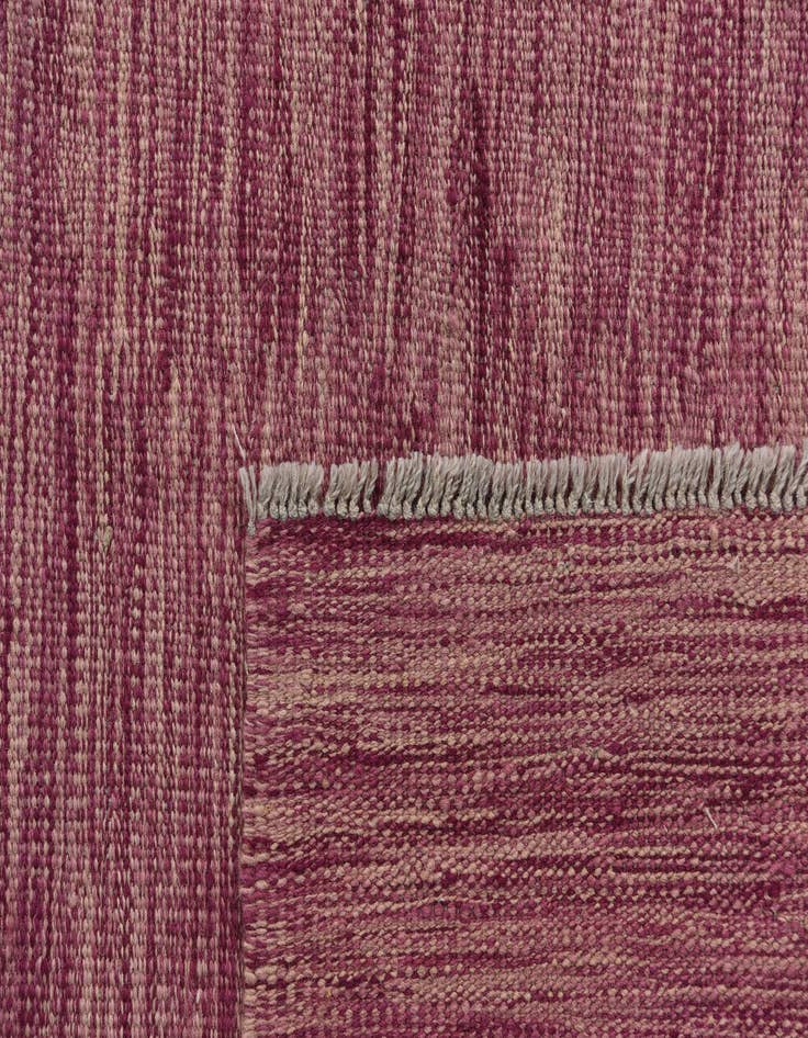 Detail image of  5' 7 x 8'  Hand Woven Kilim Modern Wool Rug