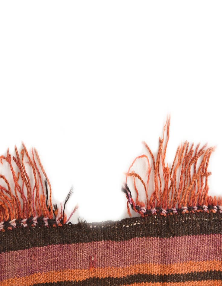 Detail image of  2' 9 x 3' 10  Hand Woven Kilim Modern Wool Rug