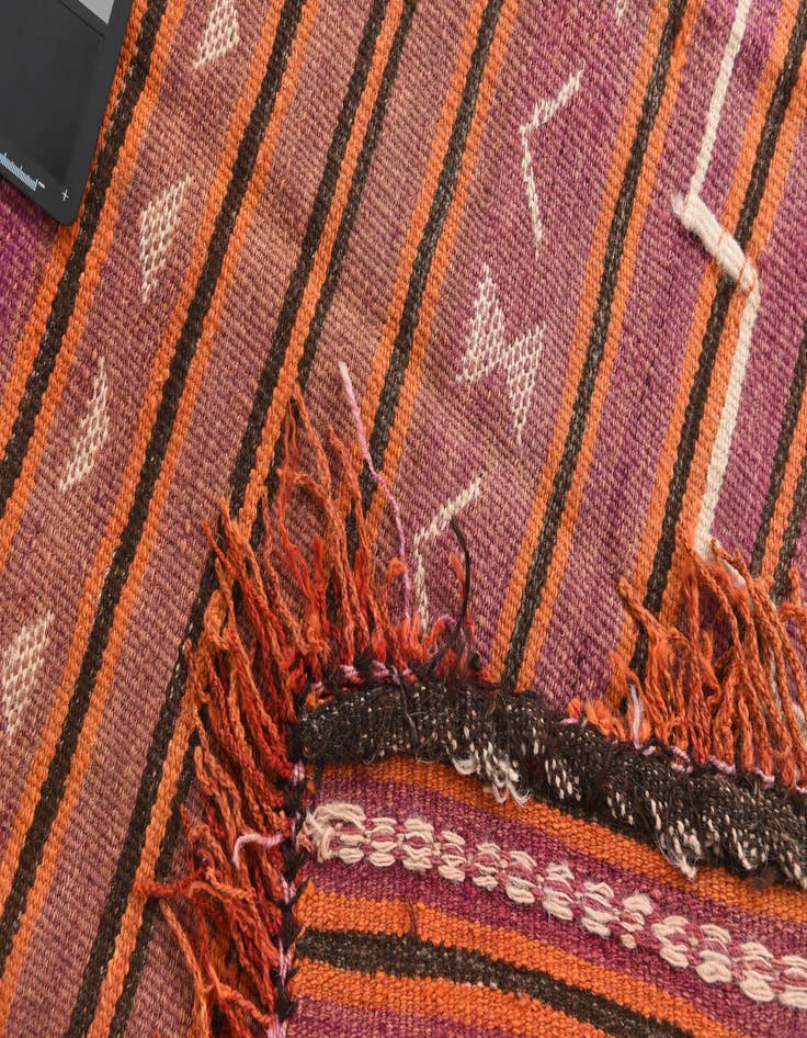 Detail image of  2' 9 x 3' 10  Hand Woven Kilim Modern Wool Rug