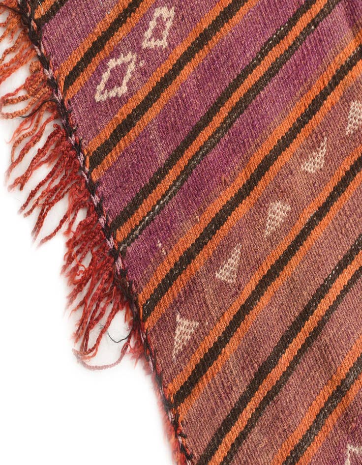 Detail image of  2' 9 x 3' 10  Hand Woven Kilim Modern Wool Rug