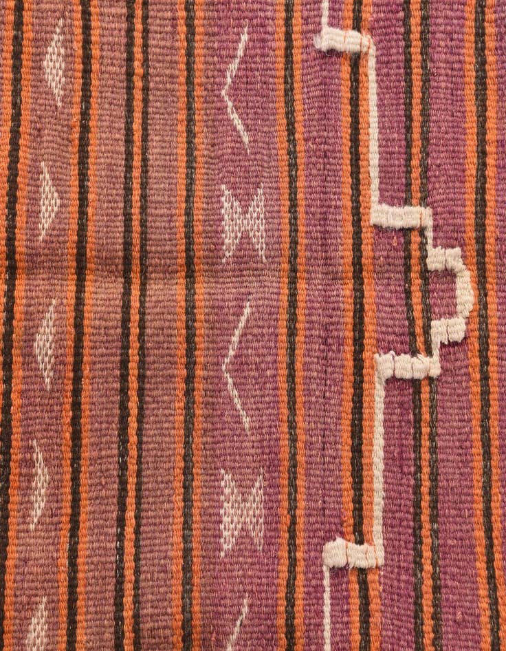 Detail image of  2' 9 x 3' 10  Hand Woven Kilim Modern Wool Rug