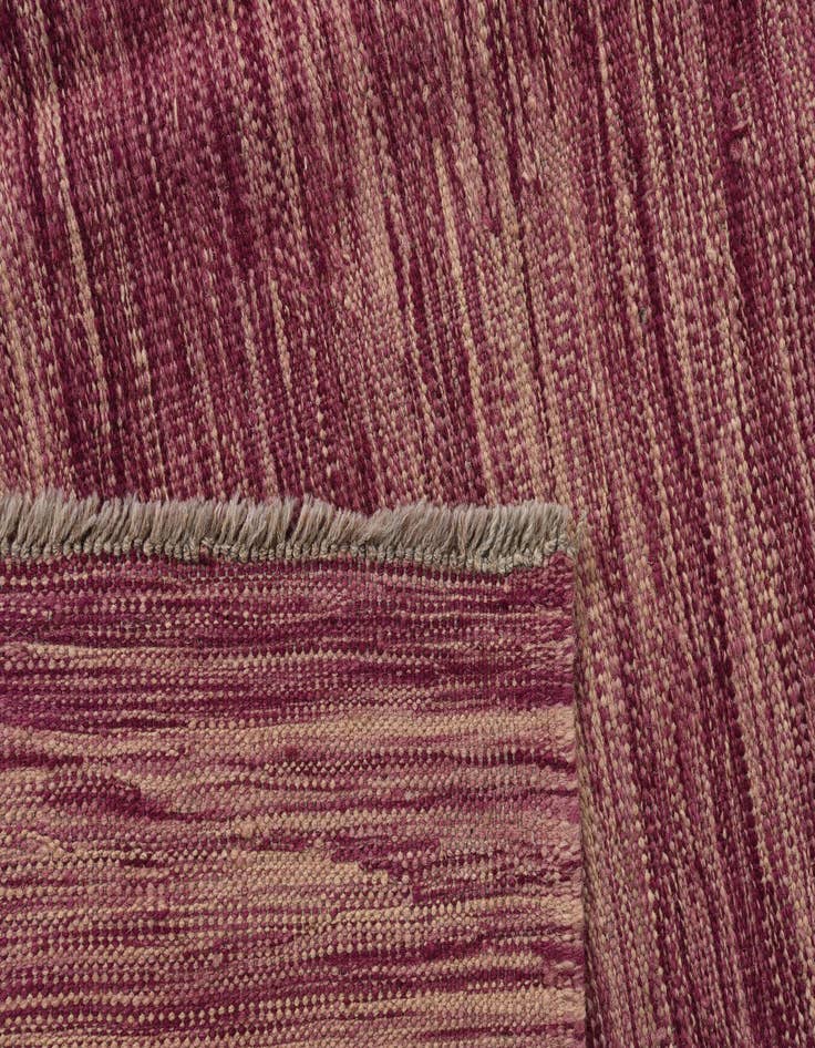 Detail image of  4' x 6' 3  Hand Woven Kilim Modern Wool Rug