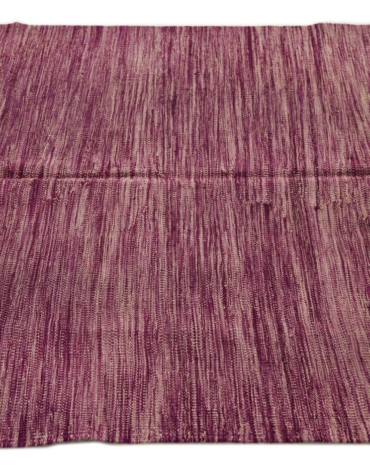 Detail image of  3' 11 x 5' 8  Hand Woven Kilim Modern Wool Rug