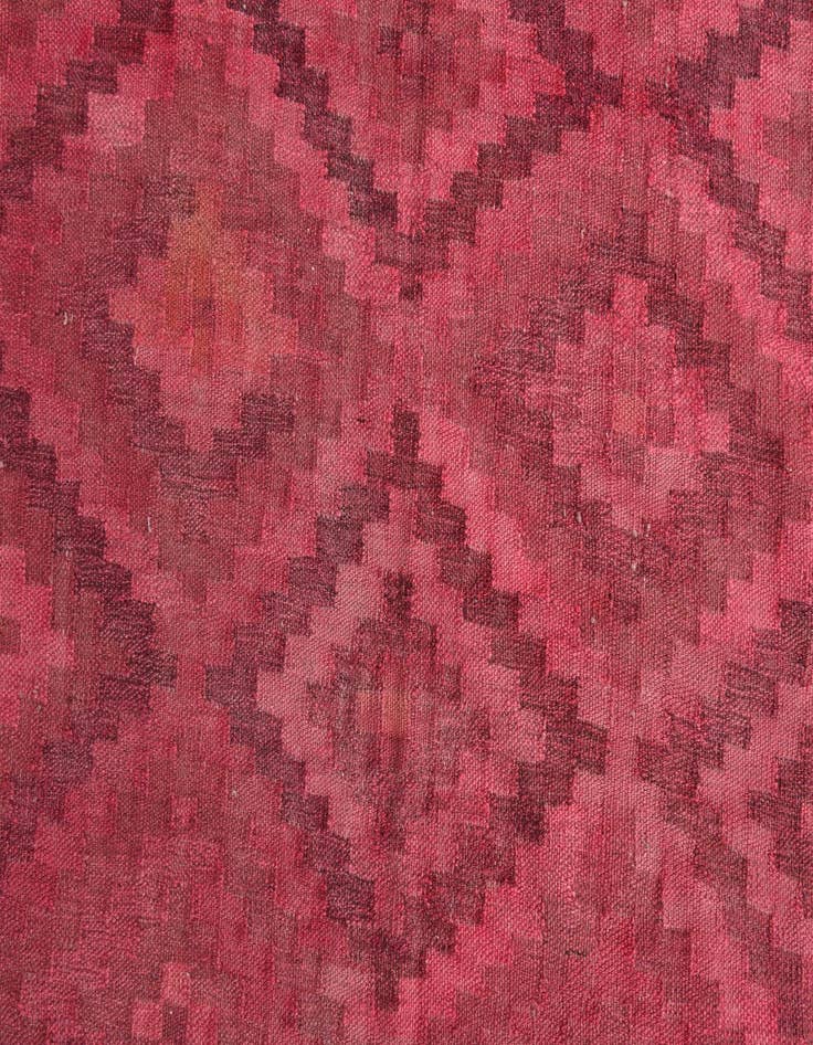 Detail image of  6' 2 x 9' 6  Hand Woven Kilim Modern Wool Rug