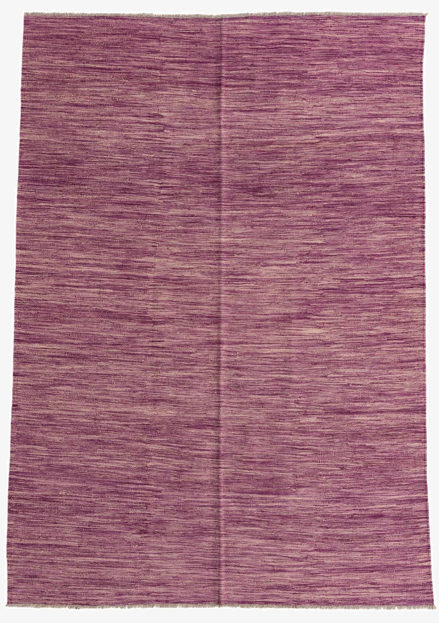  5' 6 x 8'  Hand Woven Kilim Modern Wool Rug