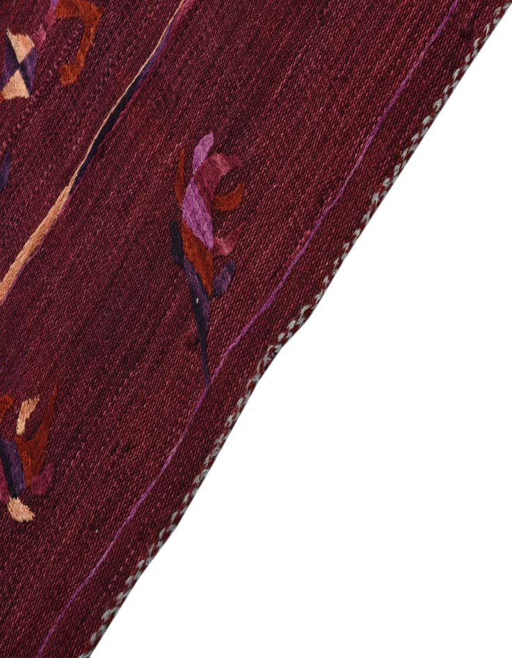 Detail image of  5' 9 x 6' 10  Hand Woven Kilim Suzani Wool Rug