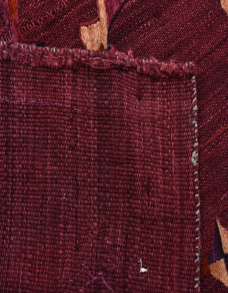 Detail image of  5' 9 x 6' 10  Hand Woven Kilim Suzani Wool Rug