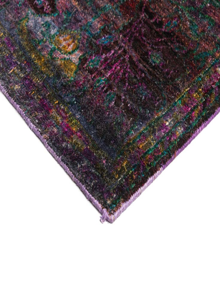 Detail image of  7' 11 x 11' 3  Hand Knotted Kundan Rug