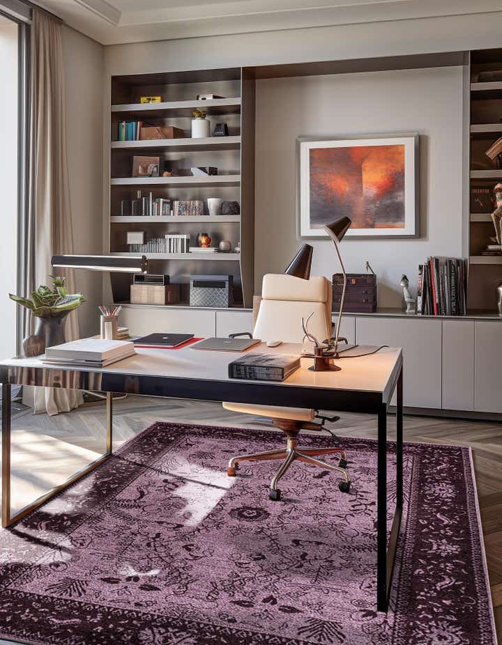 Purple 6' x 9' Miranda Rug | Rugs.com