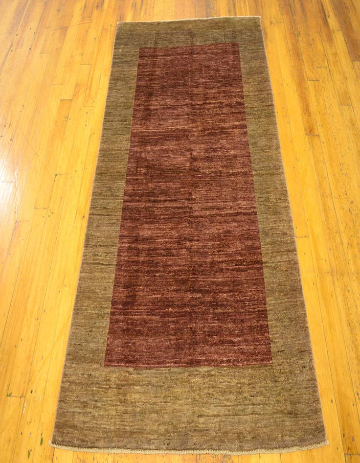 Detail image of  3' 10 x 5' 10  Hand Knotted Modern Ziegler Oriental Rug