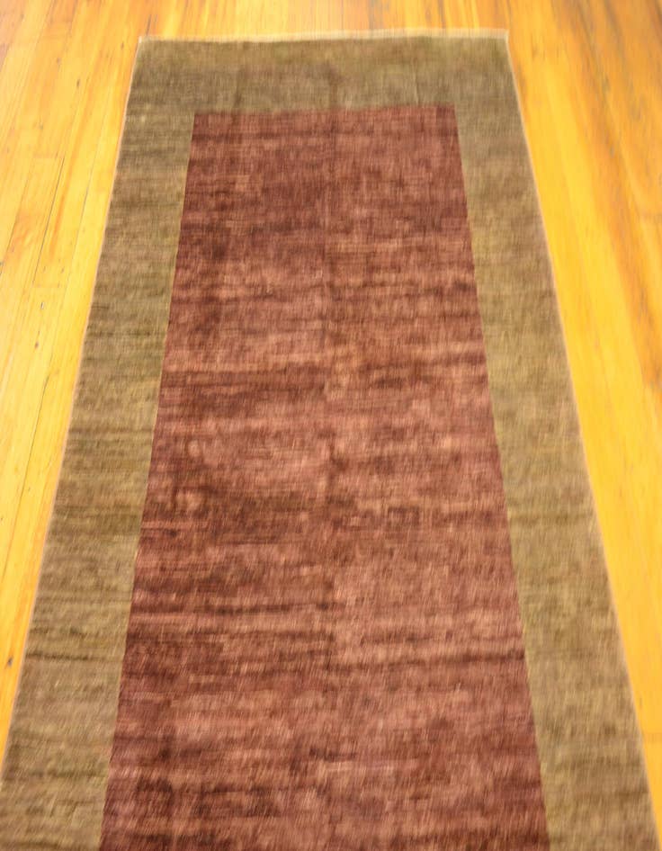 Detail image of  3' 10 x 5' 10  Hand Knotted Modern Ziegler Oriental Rug