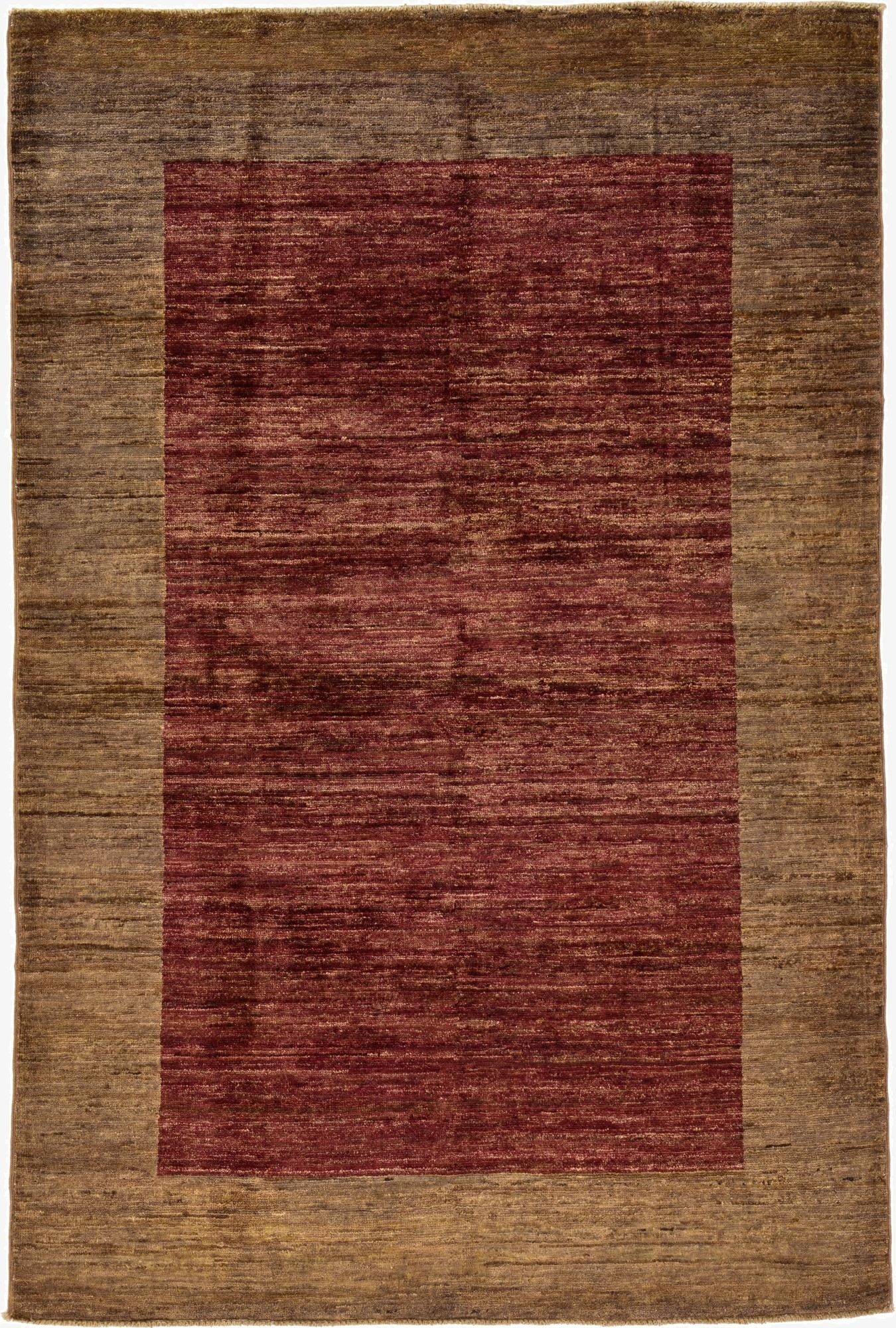  3' 10 x 5' 10  Hand Knotted Modern Ziegler Oriental Rug
