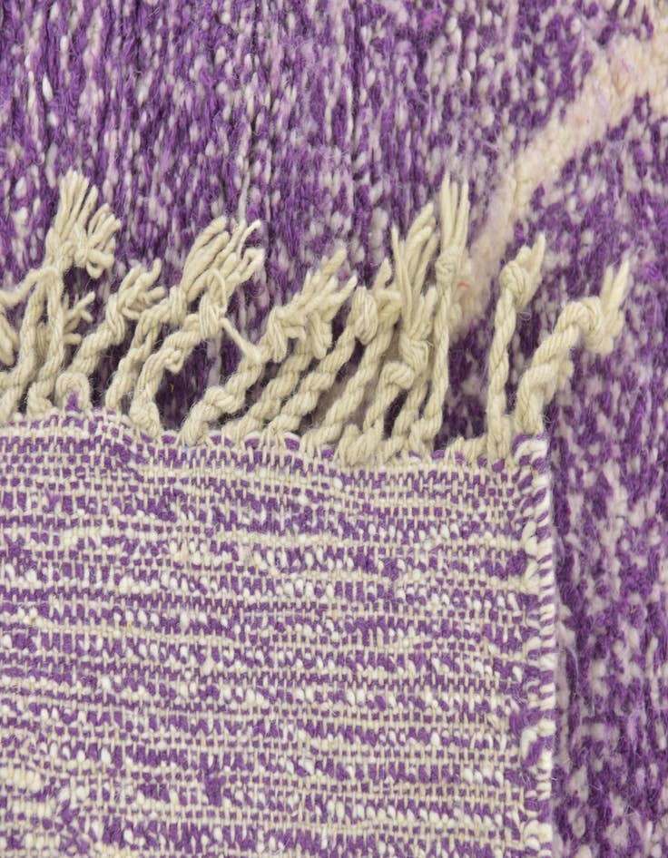 Detail image of  7' x 9' 8  Hand Knotted Moroccan Wool Rug