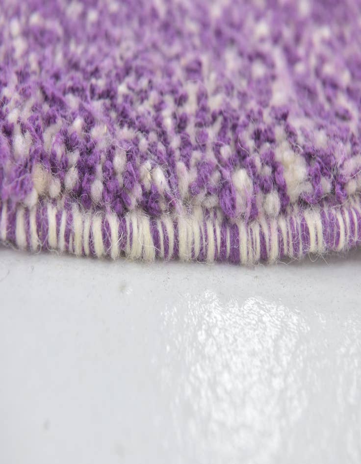 Detail image of  7' x 9' 8  Hand Knotted Moroccan Wool Rug