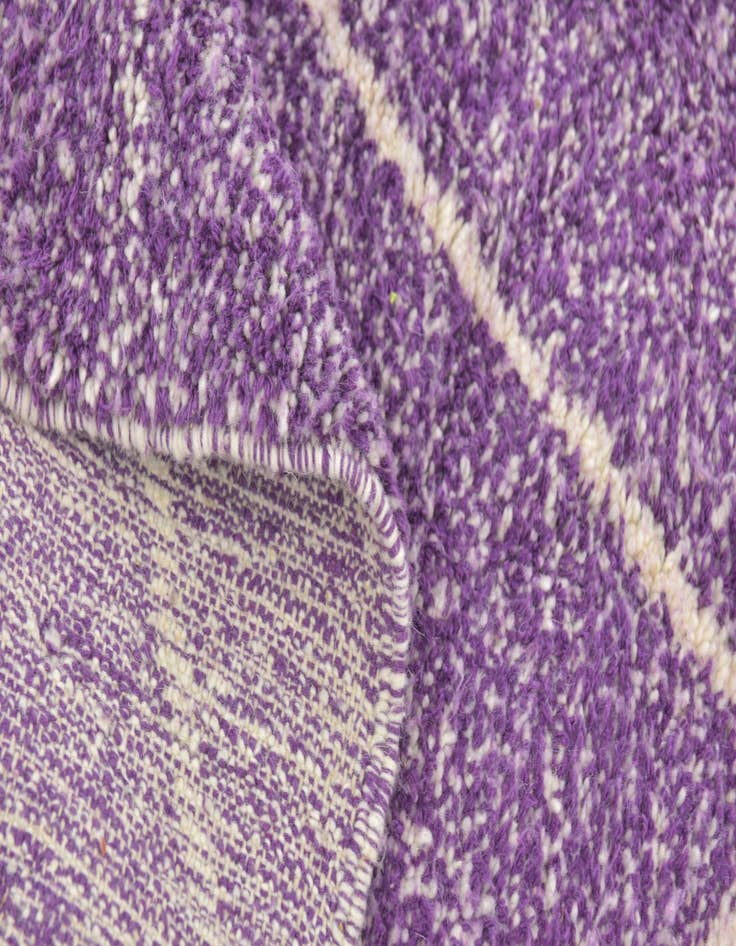 Detail image of  7' x 9' 8  Hand Knotted Moroccan Wool Rug