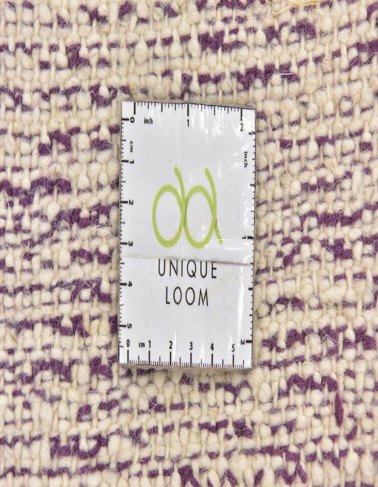 Detail image of  4' 10 x 8' 9  Hand Knotted Moroccan Wool Rug