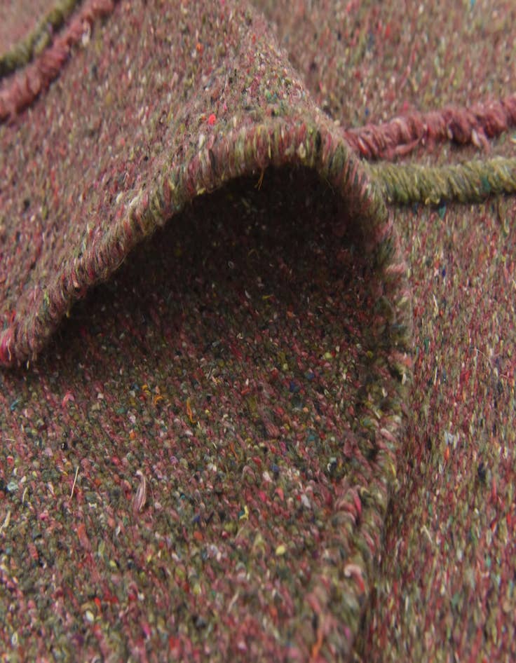 Detail image of  6' 5 x 10' 2  Hand Knotted Moroccan Wool Rug